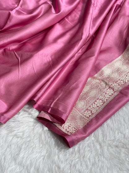 Mauve Shades Tanchoi Motif Mashru Silk Saree MST-15