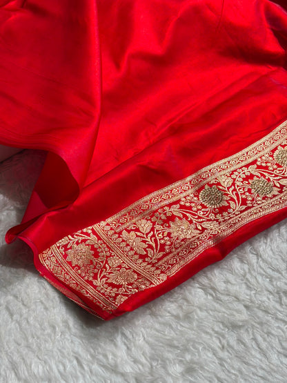 Bridal Red Cross with Swarovski Stone Work BSS10