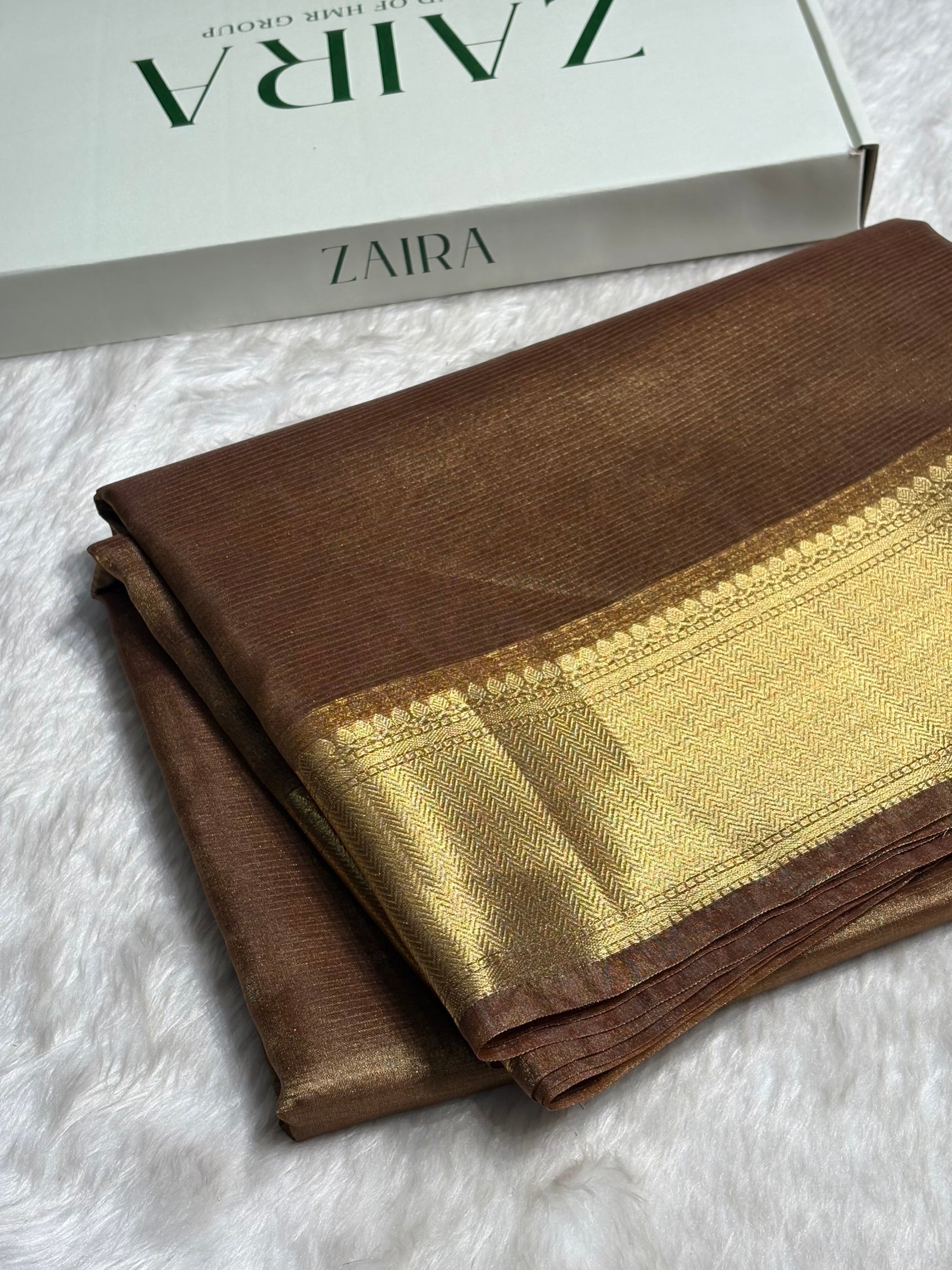 Cheaku Shades Semi Pure Tissue Silk Saree T06