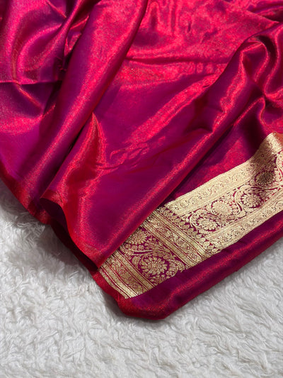 Bridal Cross Red Jaal with Swarovski Stone BSS13 (E)