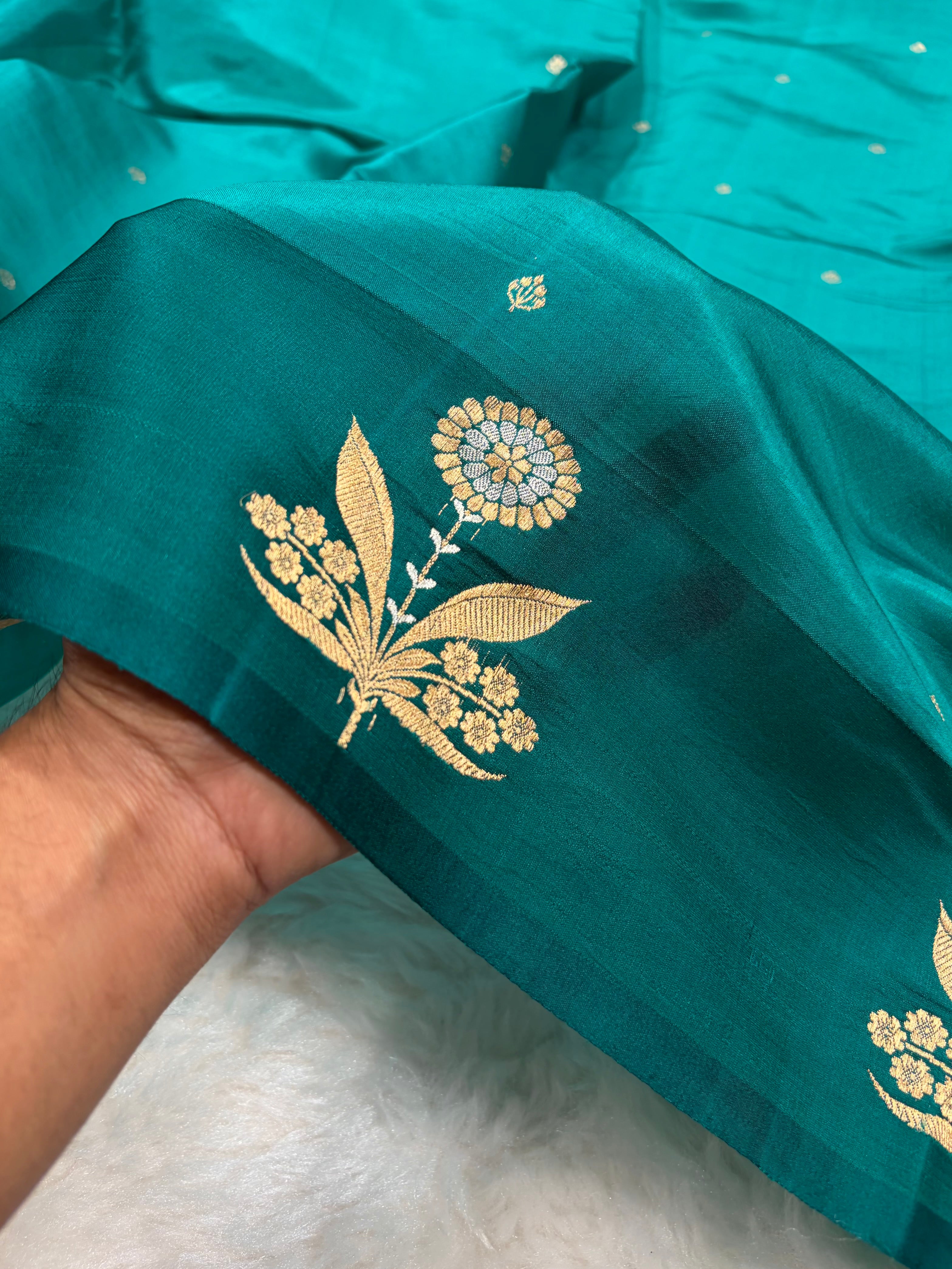 Rama Shades Meena Boota Handwoven Paper Silk RM-24