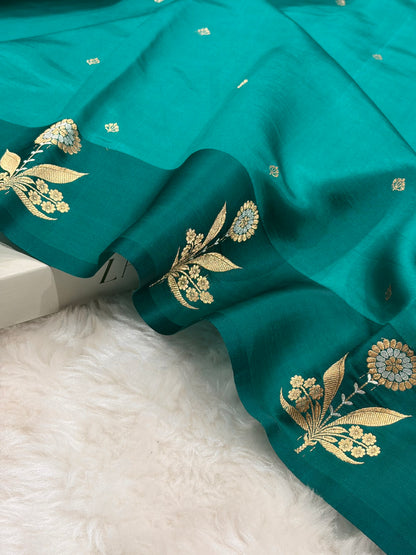 Rama Shades Meena Boota Handwoven Paper Silk RM-24