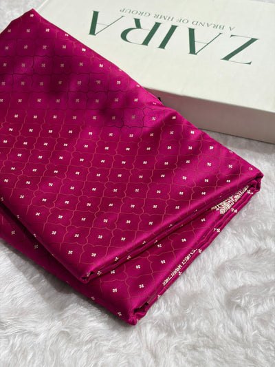 Wine Shades Tanchoi Motif Mashru Silk Saree MST-13