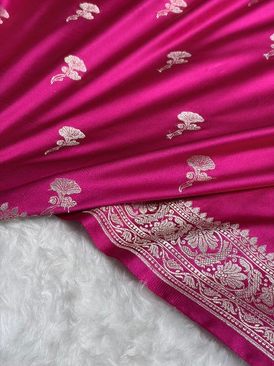 Rani Shades Minakari Boota Mashru Silk Saree MCS51