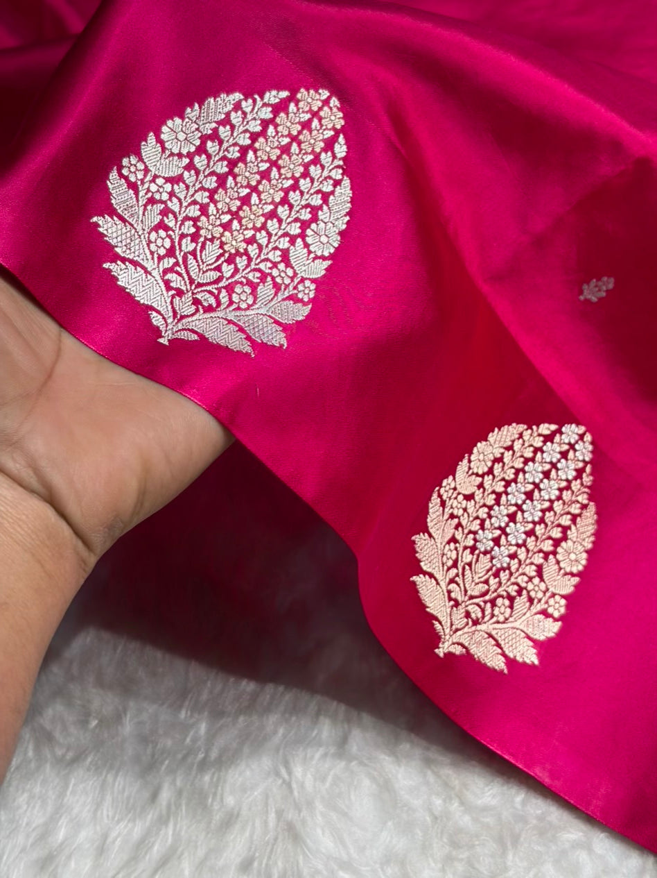 Rani Shades Handwoven Pure Katan Silk Paper Silk RM-69
