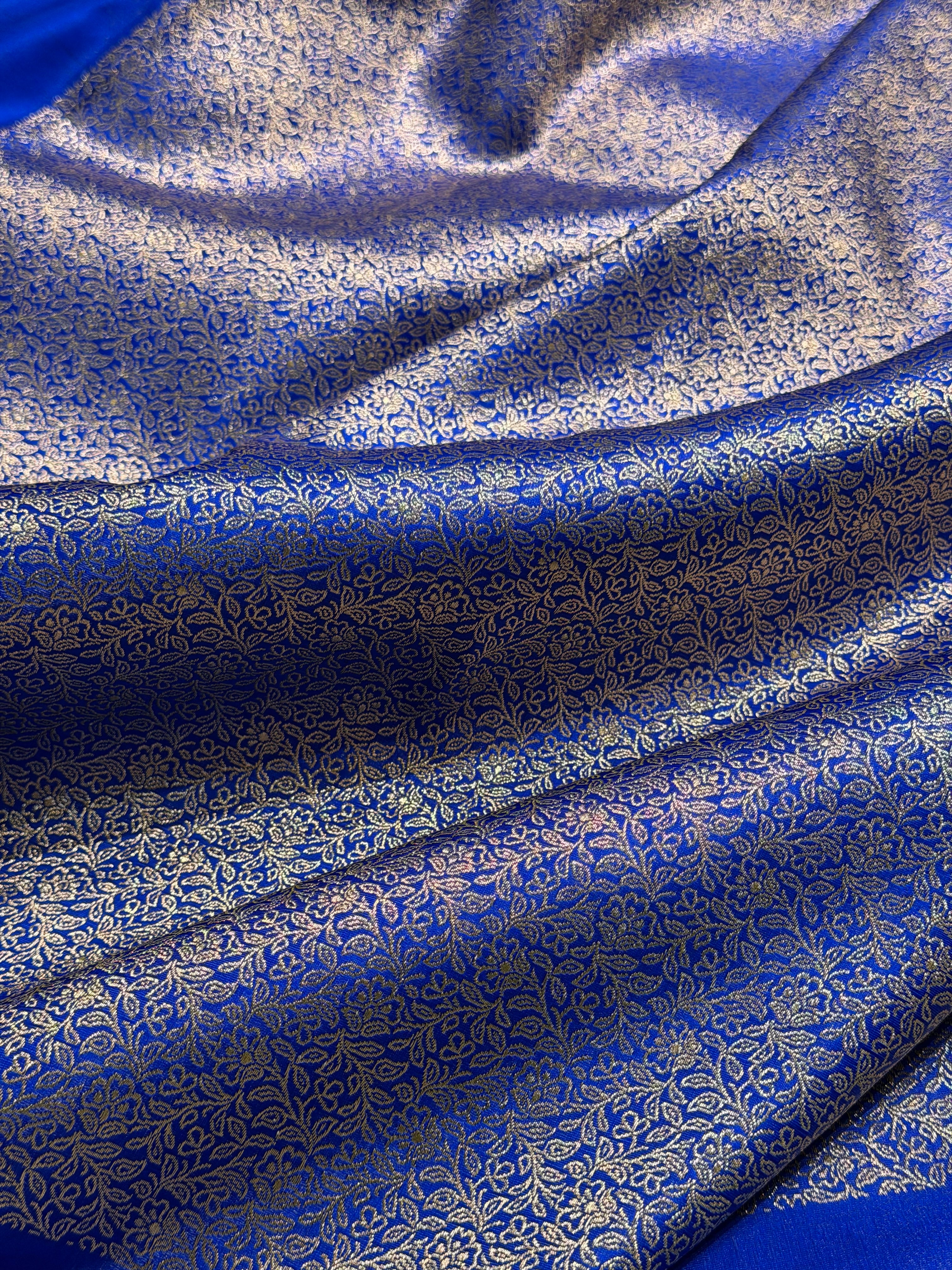 Bridal Royal Blue Cross with Swarovski Stone Work BSS35