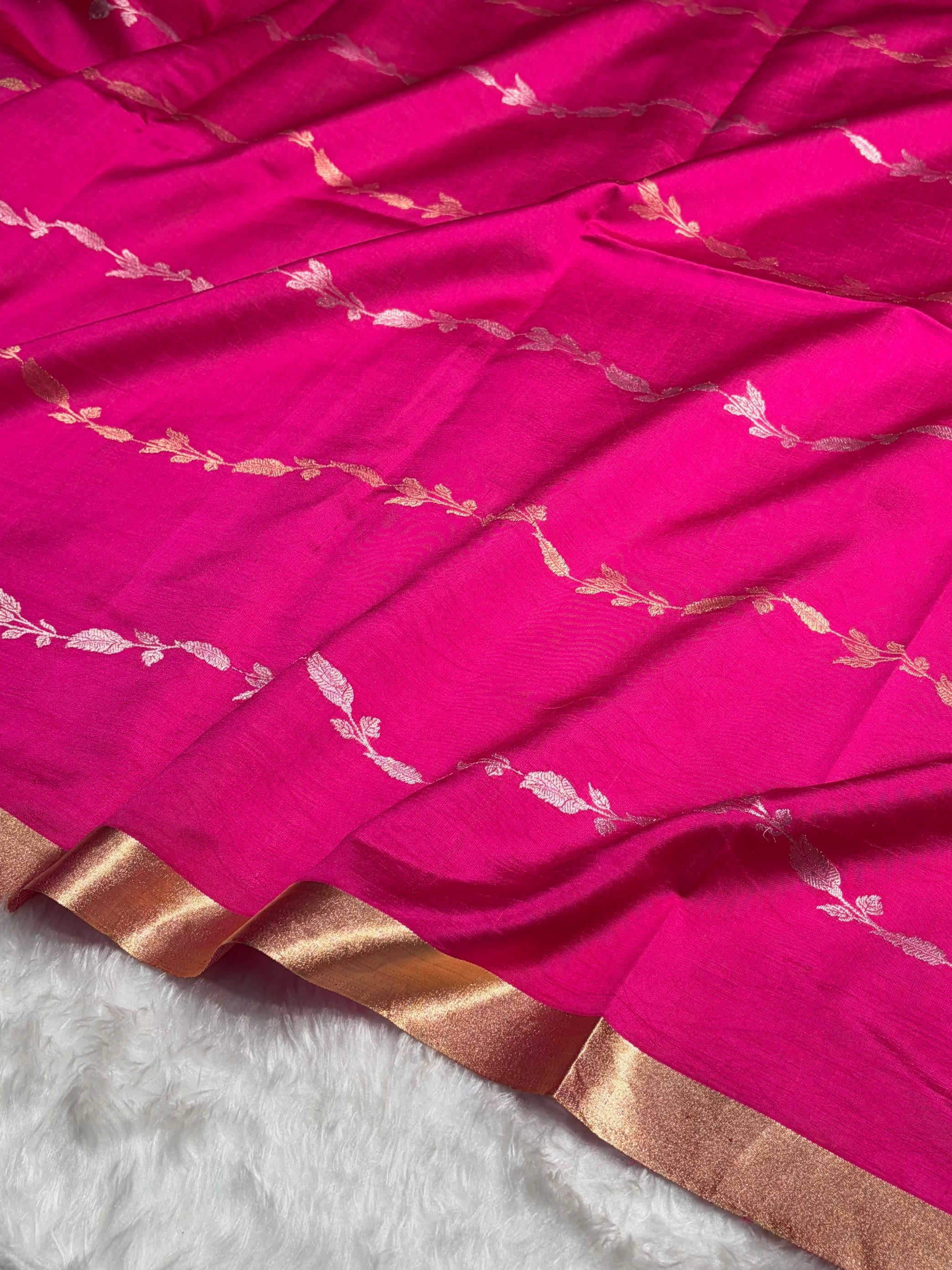 Rani Shades Handwoven Pure Raw Mango Silk RM-39