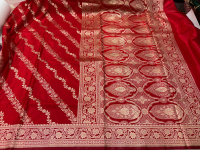 Ultra Light Weight Satin Silk Red Cross SS10