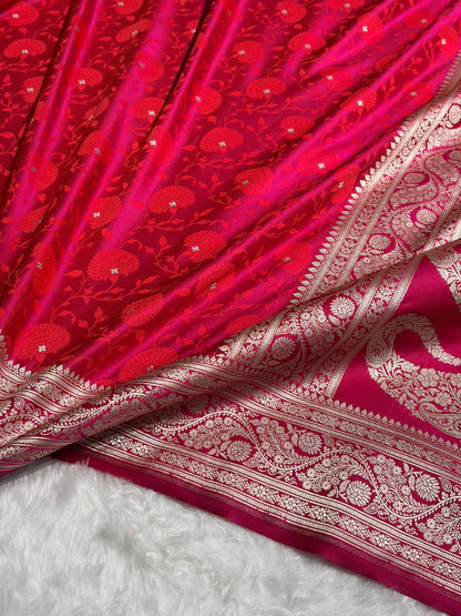 Rani Shades Tanchoi Motif Mashru Silk Saree MST-11