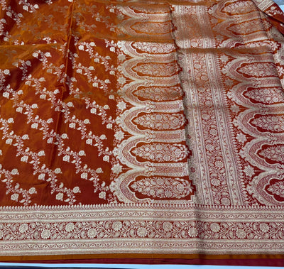 Ultra Light Weight Satin Silk in Gold Shades