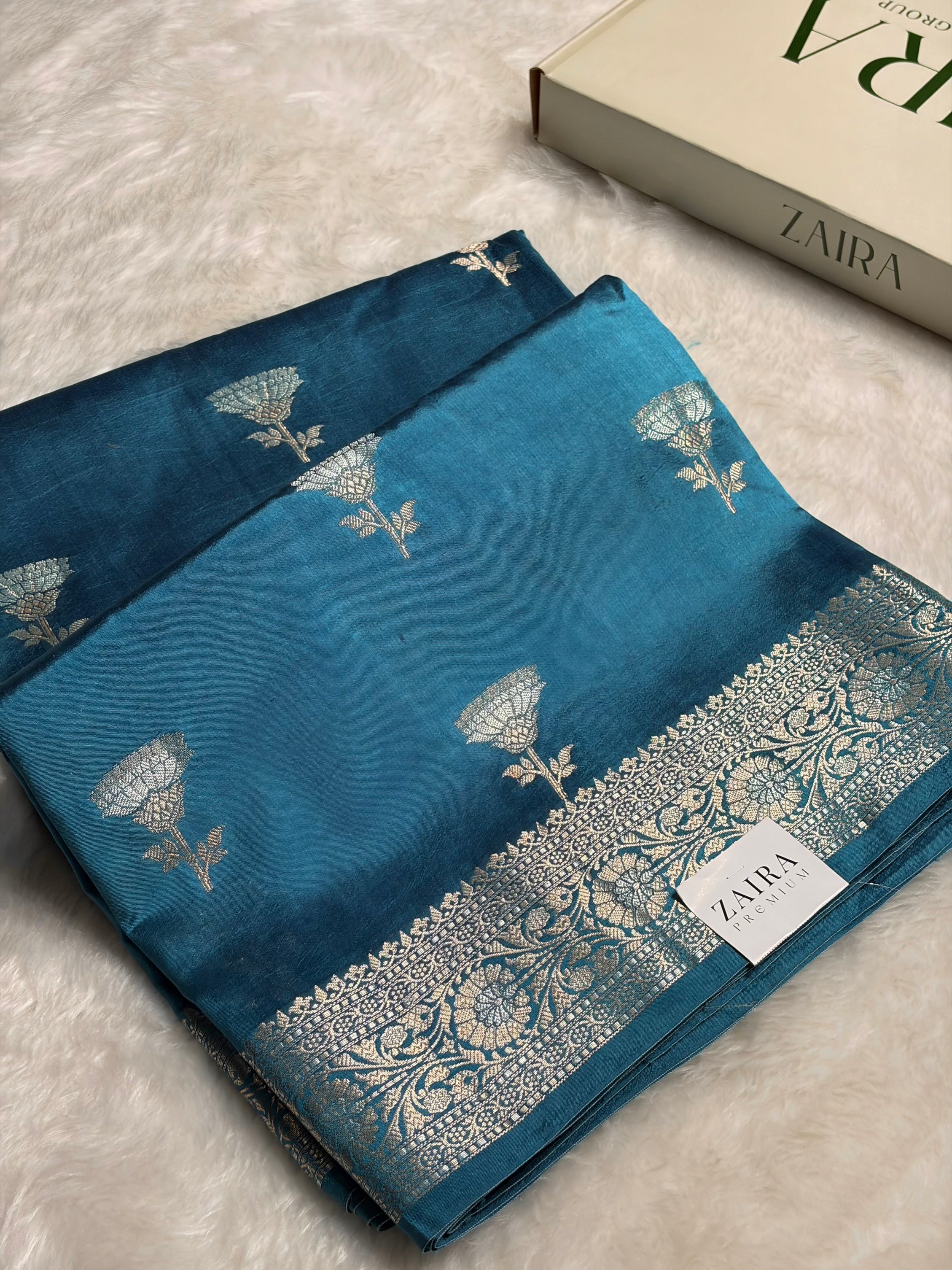 German Blue Shade Pure Caramel Mango Silk CS-22