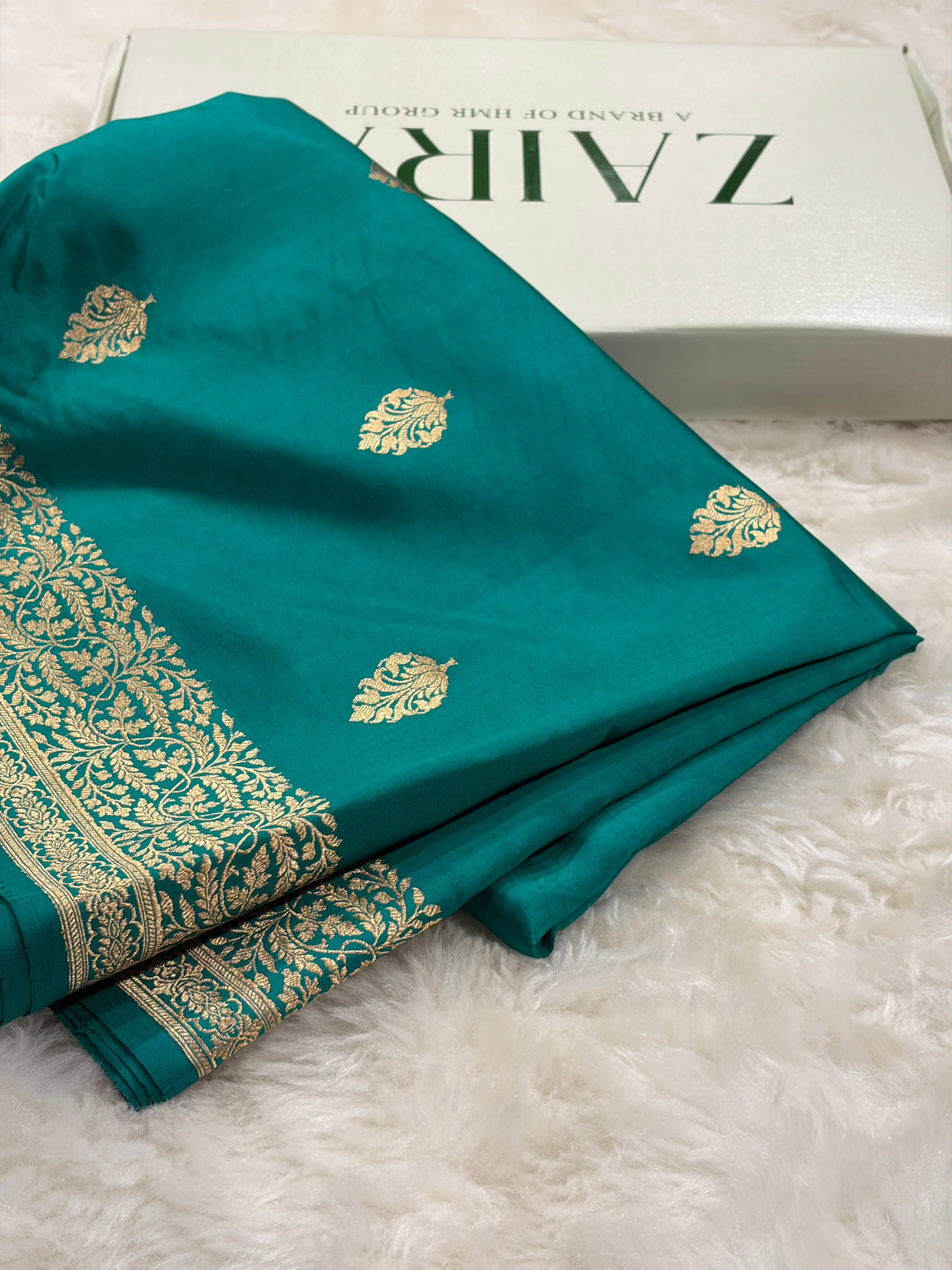 Rama Boota Handwoven Pure Katan Paper Silk RM-31