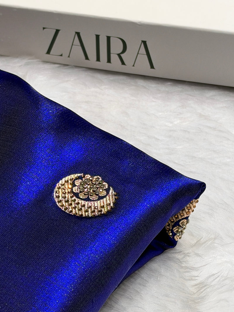 Royal Chand Tara Boota With White Swarovski Work