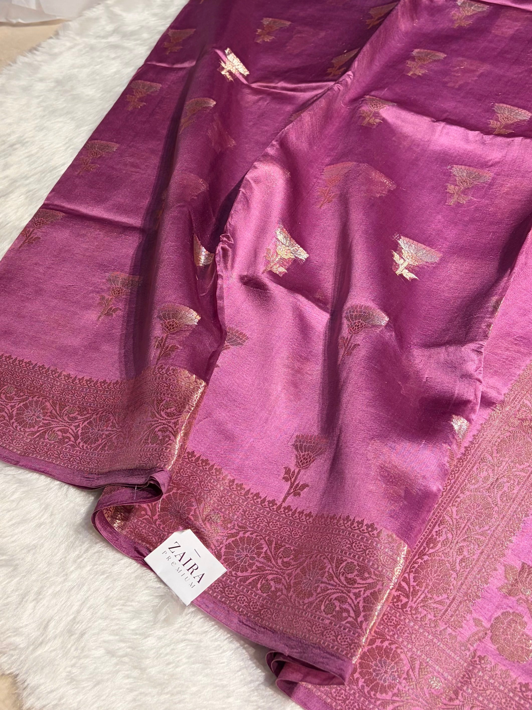 Dusty Pink Shade Pure Caramel Mango Silk CS-22
