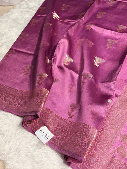 Dusty Pink Shade Pure Caramel Mango Silk CS-22