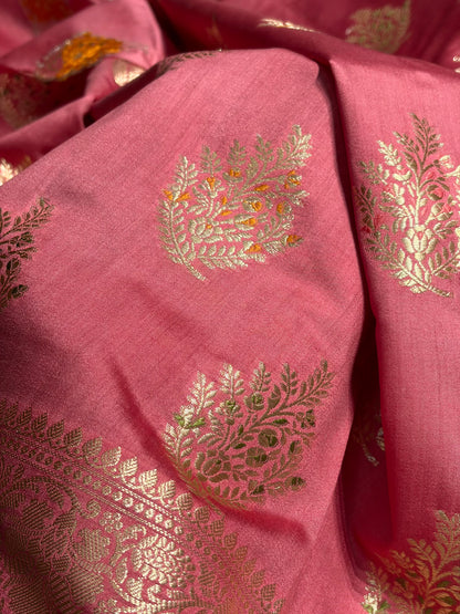 Minakari Gajri Shades Pure Chiniya Silk CH-02