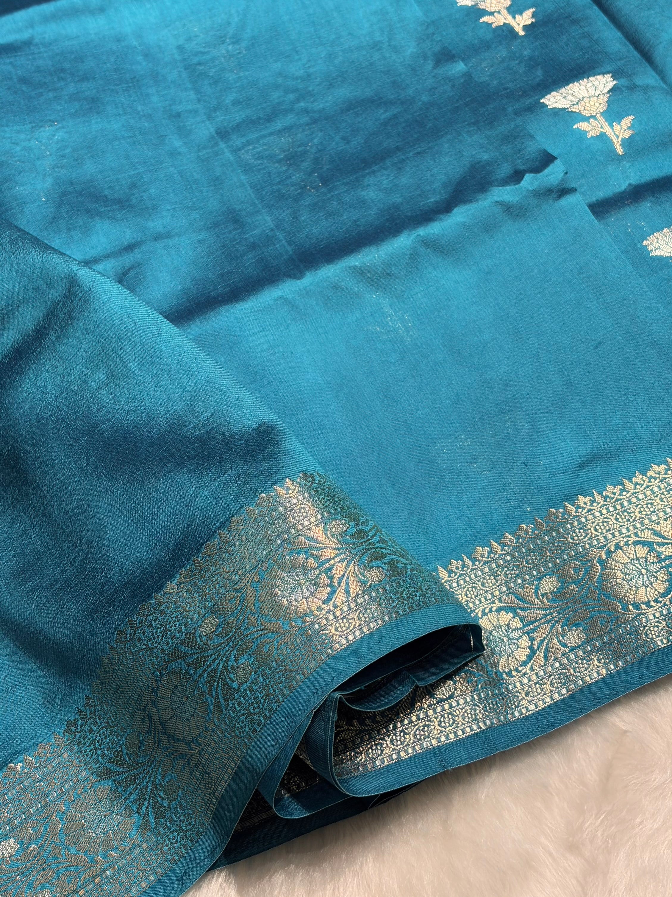 German Blue Shade Pure Caramel Mango Silk CS-22
