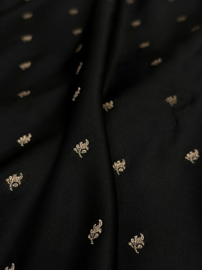 Black Shades Mashru Silk Saree for Festive Seasons MSM 16