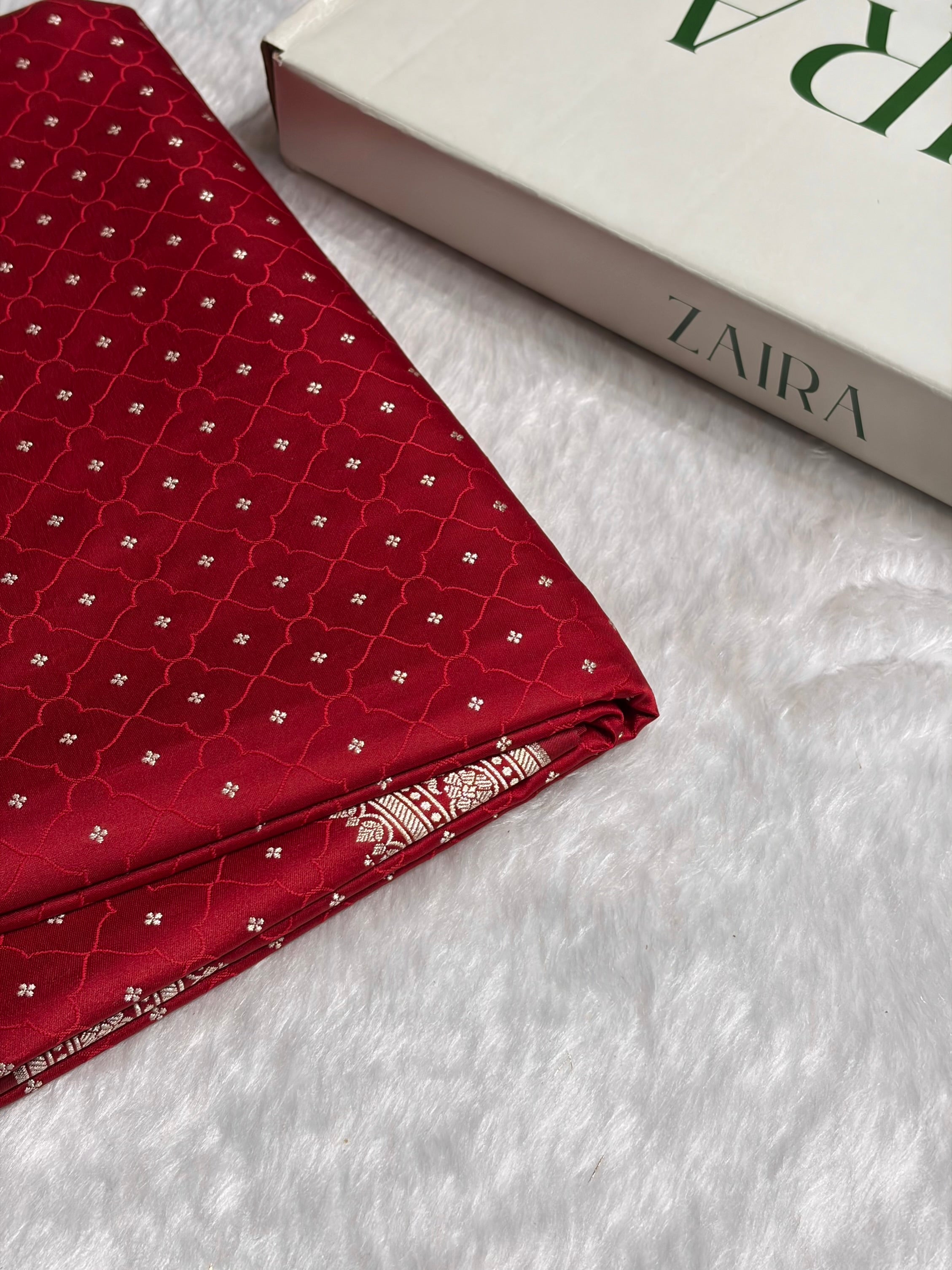 Maroon Shades Tanchoi Motif Mashru Silk Saree MST-13