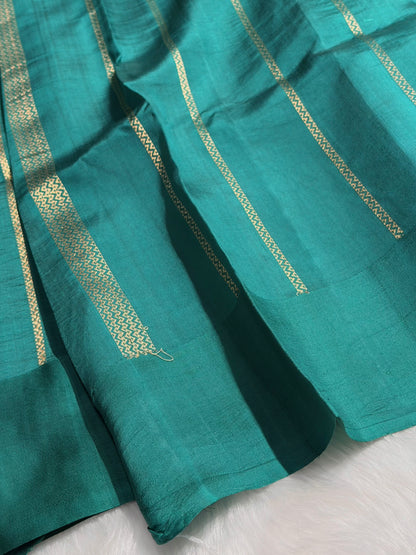 Rama Shades Meena Boota Handwoven Raw Mango Silk RM-21