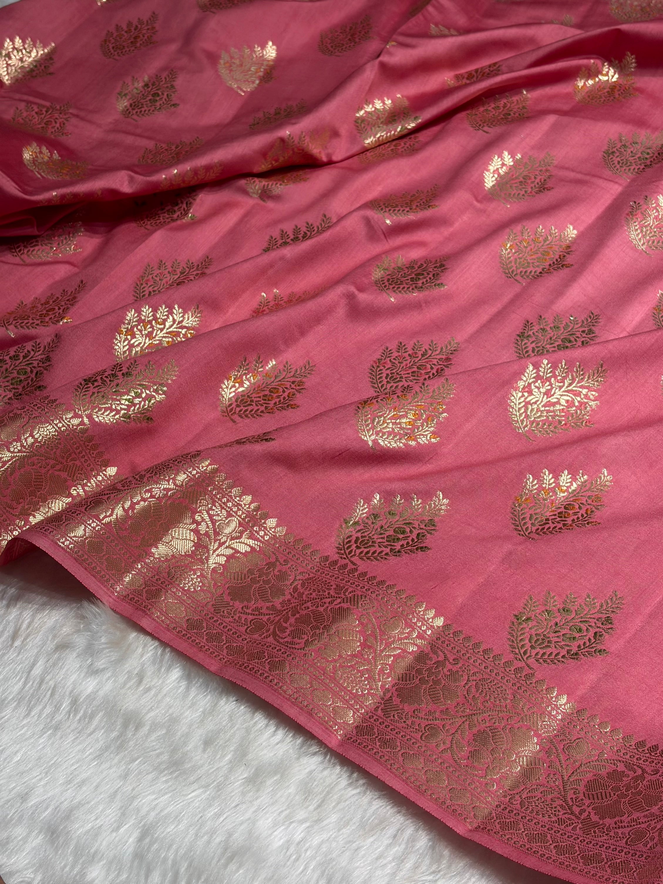 Minakari Gajri Shades Pure Chiniya Silk CH-02