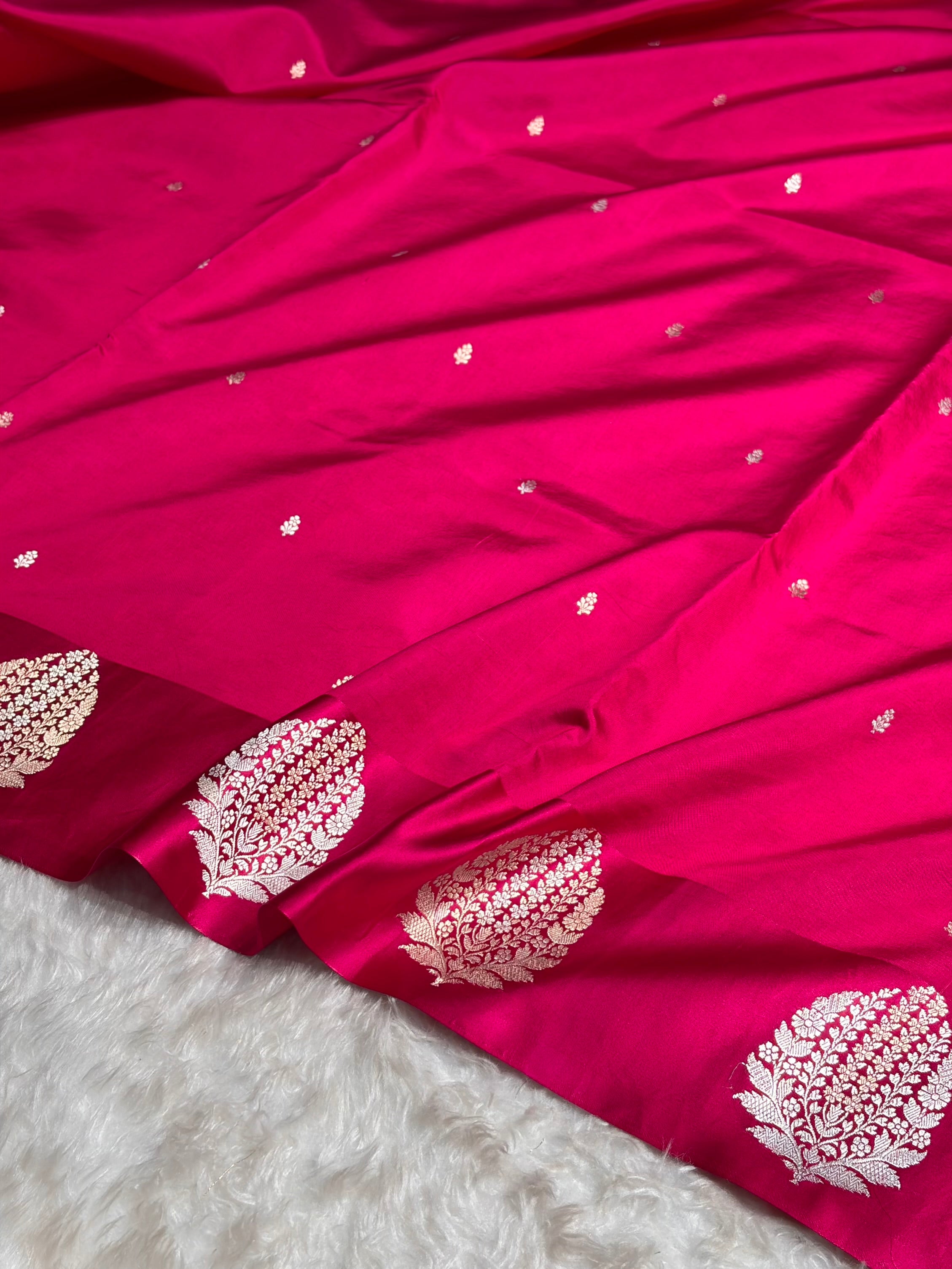 Rani Shades Handwoven Pure Katan Silk Paper Silk RM-69