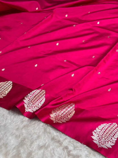 Rani Shades Handwoven Pure Katan Silk Paper Silk RM-69