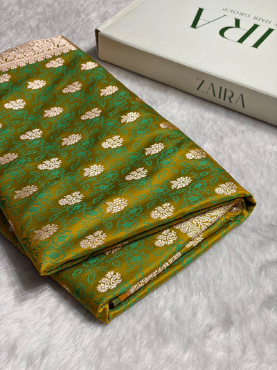 Liril Mahendi Shades Tanchoi Motif Mashru Silk Saree MST-10