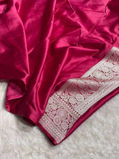 Rani Shades Minakari Booti Mashru Silk Saree MCS73