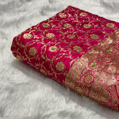 Bridal Pink Jaal with Ari and Stone BSS13