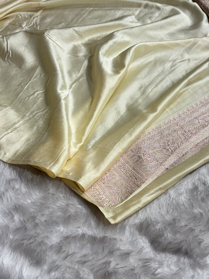Multi Shade With Cross Rangkat Mashru Silk Saree