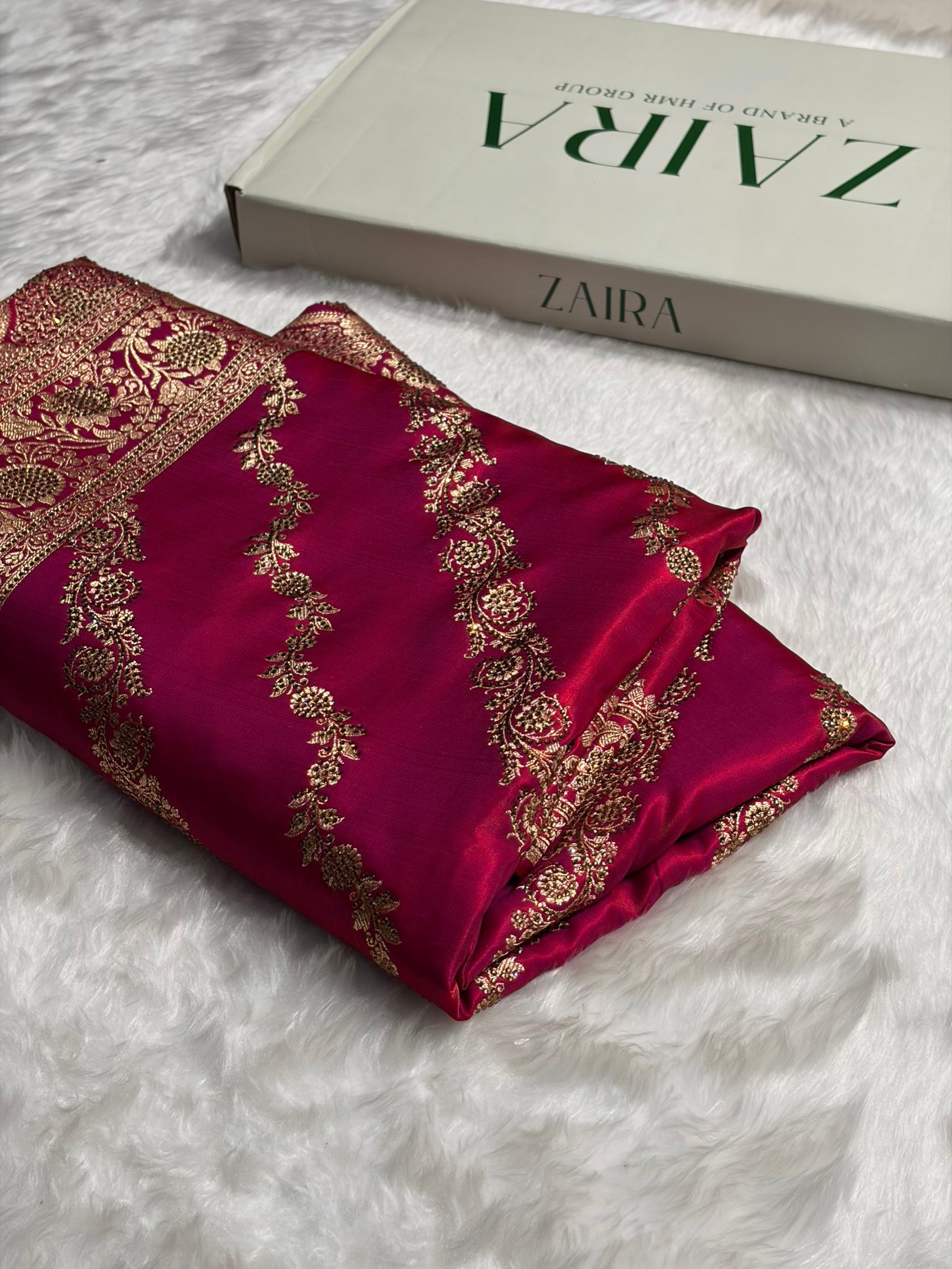 Pinkish Purple Cross with Swarovski Stone Work BSS-10