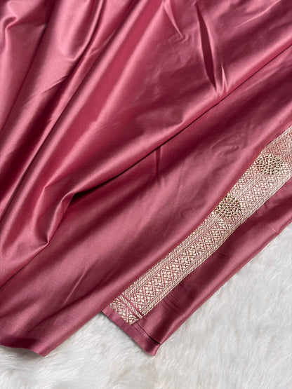 Rani Scallop Mashru Silk with Swarovski work BMS02