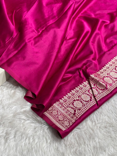 Wine Shades Tanchoi Motif Mashru Silk Saree MST-13