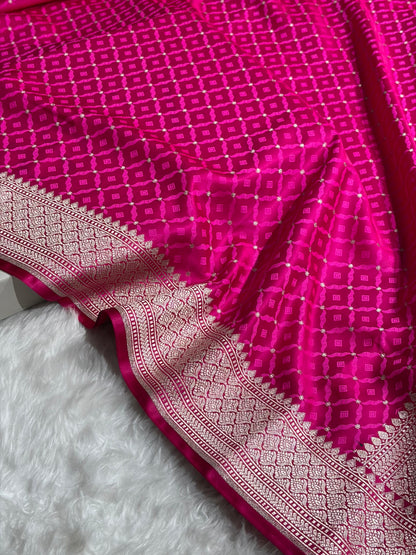 Rani Shades Tanchoi Motif Mashru Silk Saree MST-14