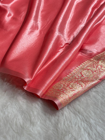 Satin Silk Booti in Baby Pink SS20