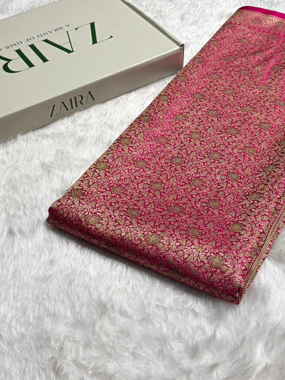 Rani Jamawar Tanchoi Katan Silk Saree SKTM-14