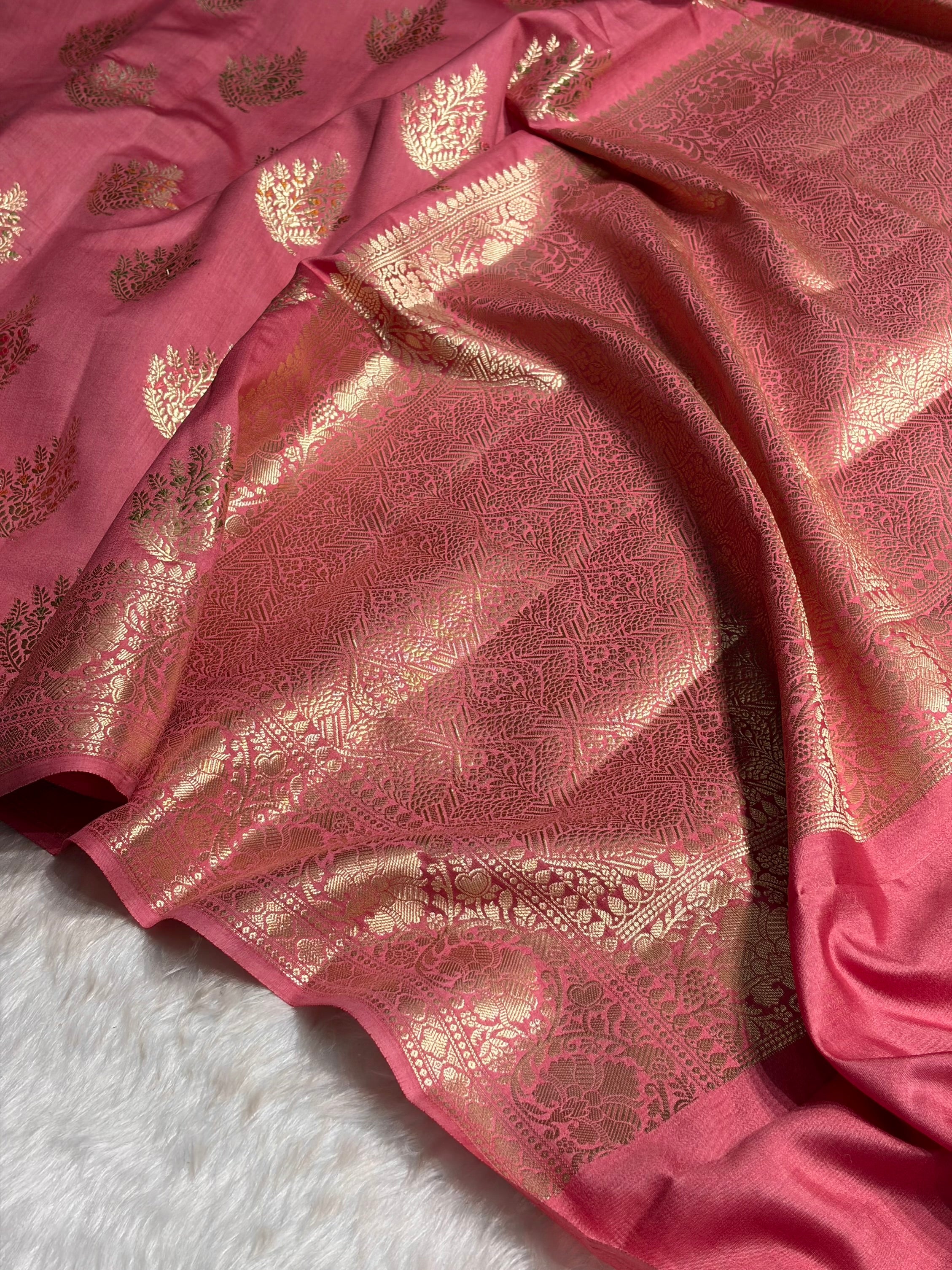 Minakari Gajri Shades Pure Chiniya Silk CH-02