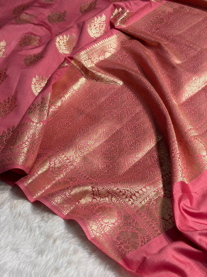 Minakari Gajri Shades Pure Chiniya Silk CH-02