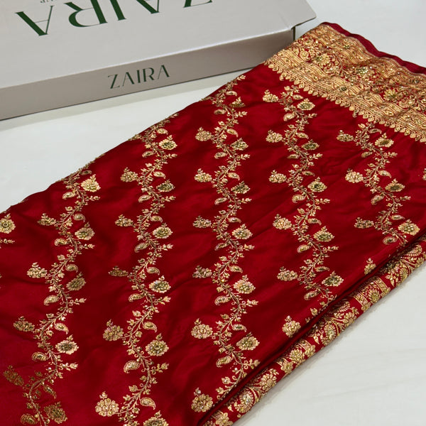 Bridal Red Cross with Ari and Stone BSS11