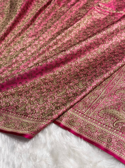 Rani Jamawar Tanchoi Katan Silk Saree SKTM-11