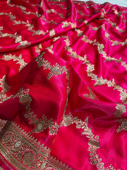 Bridal Rani Cross with Bananasi Swarovski Stone Work BSS35