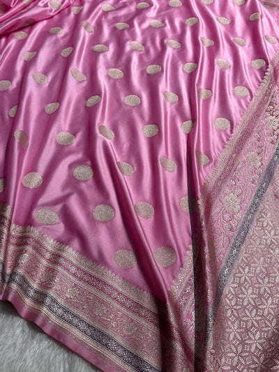 Baby Pink Shade With Polka Dota  Booti MCS107