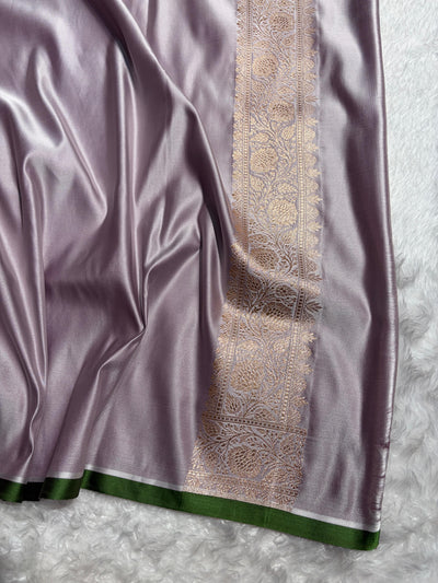 Banarasi Grape Booti Katan Silk Saree SK09