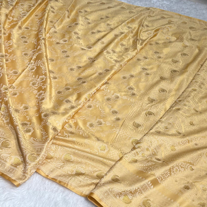 Tussar Tanchoi Mashru Silk Saree