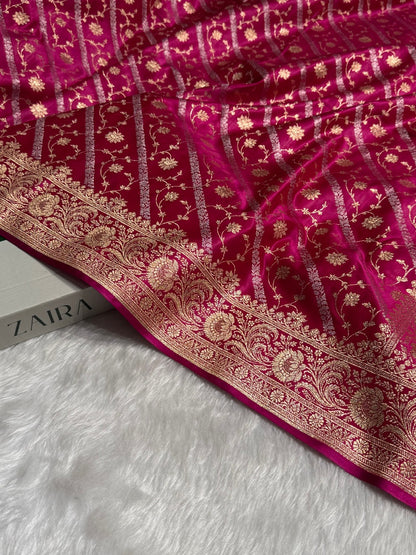 Rani Brocade Soft Katan Silk Saree SK52