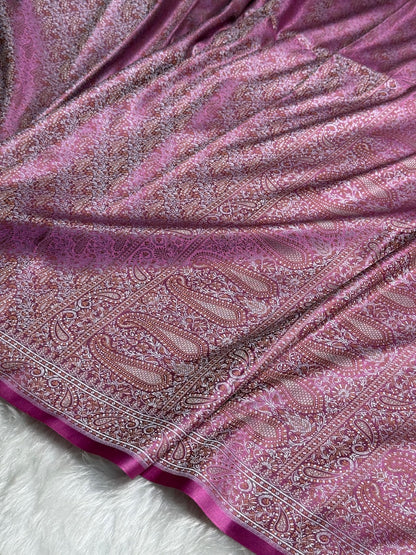 Rani Jamawar Tanchoi Katan Silk Saree SKTM-09