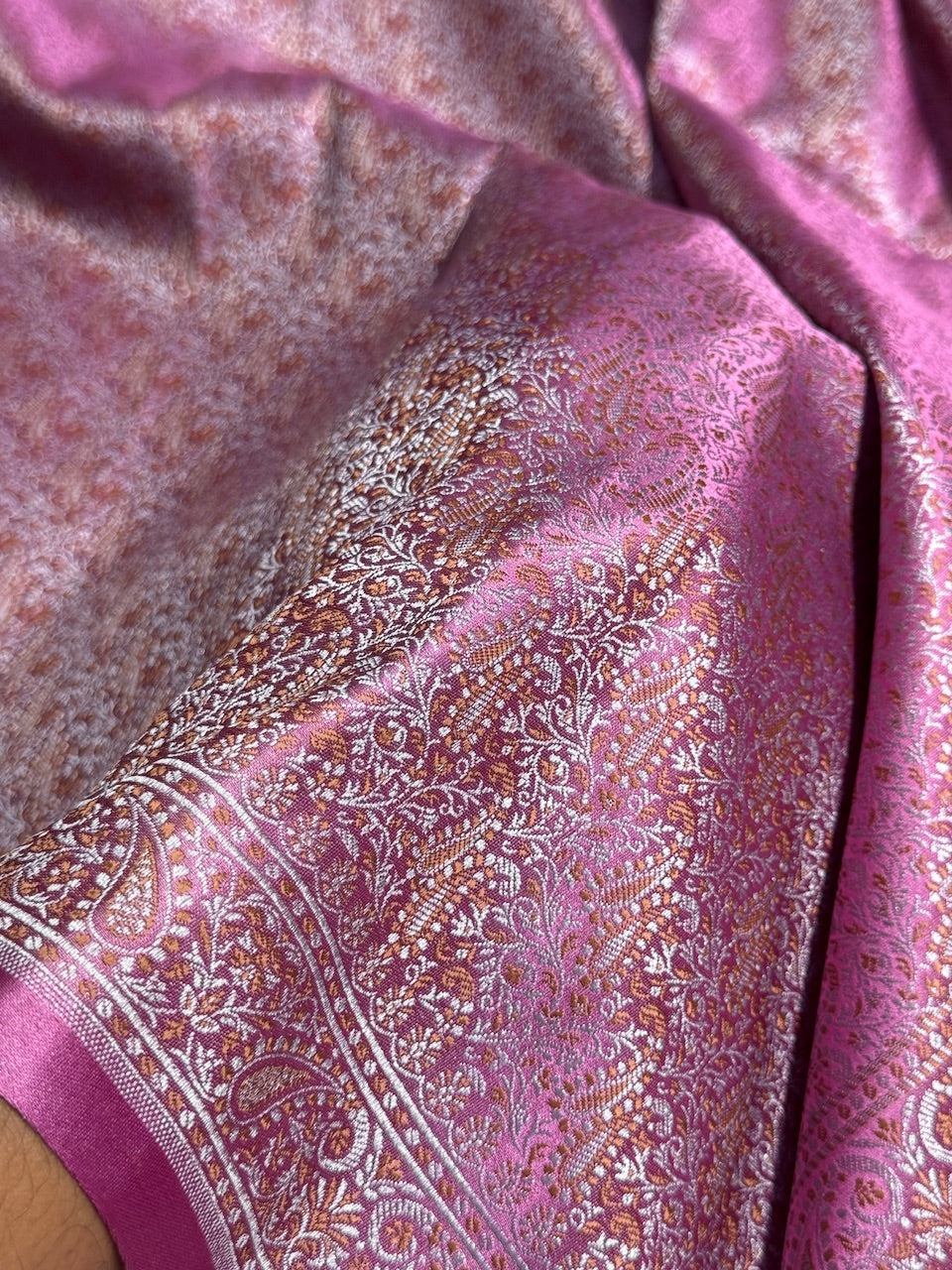 Rani Jamawar Tanchoi Katan Silk Saree SKTM-09