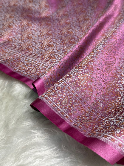 Rani Jamawar Tanchoi Katan Silk Saree SKTM-09
