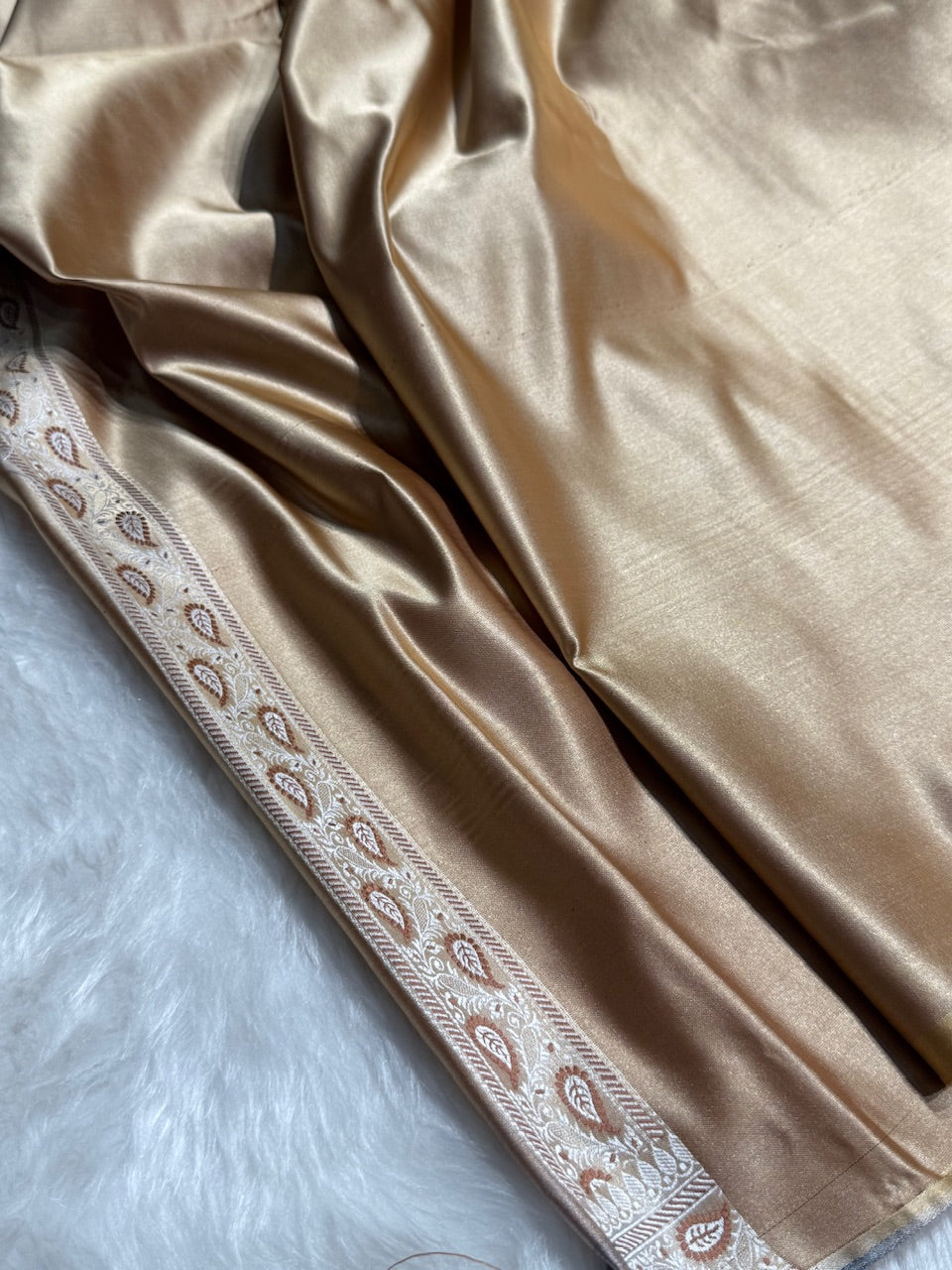 Tusser Jamawar Tanchoi Katan Silk Saree SKTM-15